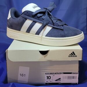 Adidas Grand Court Alpha Men's Sneakers - Blue and White